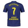 Atletico Madrid Antoine Griezmann #7 Cheap Away Stadium Shirt 2025-26 Mens Sale