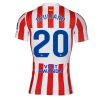 Atletico Madrid Giuliano Simeone #20 Cheap Home Stadium Shirt 2025-26 Mens Sale