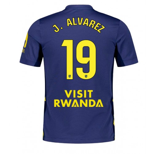 Atletico Madrid Julian Alvarez #19 Cheap Away Stadium Shirt 2025-26 Mens Sale