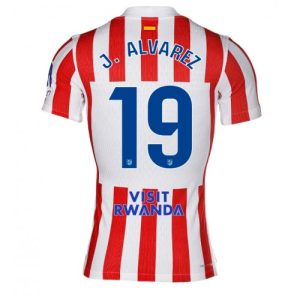 Atletico Madrid Julian Alvarez #19 Cheap Home Stadium Shirt 2025-26 Mens Sale