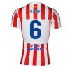 Atletico Madrid Koke #6 Cheap Home Stadium Shirt 2025-26 Mens Sale