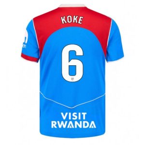 Atletico Madrid Koke #6 Cheap Third Stadium Shirt 2025-26 Mens Sale