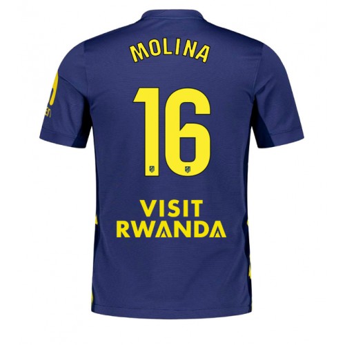 Atletico Madrid Nahuel Molina #16 Cheap Away Stadium Shirt 2025-26 Mens Sale