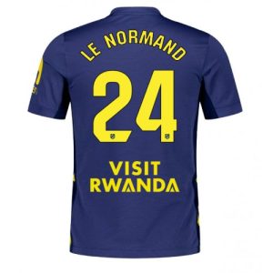 Atletico Madrid Robin Le Normand #24 Cheap Away Stadium Shirt 2025-26 Mens Sale