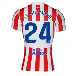 Atletico Madrid Robin Le Normand #24 Cheap Home Stadium Shirt 2025-26 Mens Sale