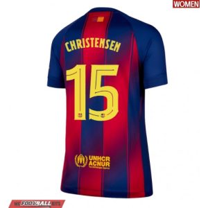 Barcelona Andreas Christensen #15 Cheap Home Stadium Shirt for Women 2025-26 UK Sale