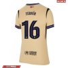 Barcelona Fermin Lopez #16 Cheap Away Stadium Shirt for Women 2025-26 UK Sale