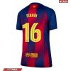 Barcelona Fermin Lopez #16 Cheap Home Stadium Shirt for Women 2025-26 UK Sale