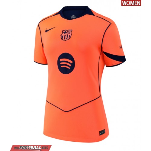 Barcelona Frenkie de Jong #21 Cheap Third Stadium Shirt for Women 2025-26 UK Sale