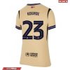 Barcelona Jules Kounde #23 Cheap Away Stadium Shirt for Women 2025-26 UK Sale