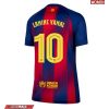 Barcelona Lamine Yamal #10 Cheap Home Stadium Shirt for Women 2025-26 UK Sale