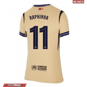Barcelona Raphinha Belloli #11 Cheap Away Stadium Shirt for Women 2025-26 UK Sale