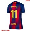 Barcelona Raphinha Belloli #11 Cheap Home Stadium Shirt for Women 2025-26 UK Sale