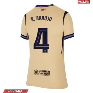 Barcelona Ronald Araujo #4 Cheap Away Stadium Shirt for Women 2025-26 UK Sale