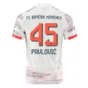 Bayern Munich Aleksandar Pavlovic #45 Cheap Away Stadium Shirt 2025-26 Mens Sale