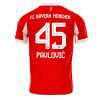 Bayern Munich Aleksandar Pavlovic #45 Cheap Home Stadium Shirt 2025-26 Mens Sale
