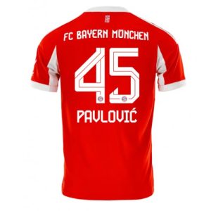 Bayern Munich Aleksandar Pavlovic #45 Cheap Home Stadium Shirt 2025-26 Mens Sale
