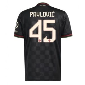 Bayern Munich Aleksandar Pavlovic #45 Cheap Third Stadium Shirt 2025-26 Mens Sale
