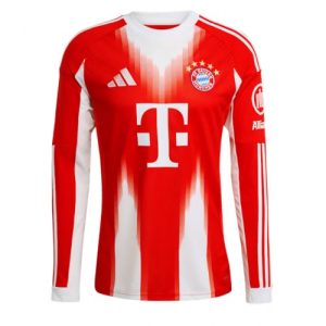Bayern Munich Cheap Home Stadium Shirt 2025-26 Long Sleeve