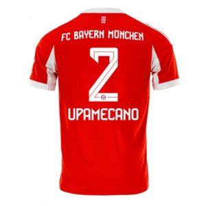 Bayern Munich Dayot Upamecano #2 Cheap Home Stadium Shirt 2025-26 Mens Sale