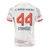 Bayern Munich Josip Stanisic #44 Cheap Away Stadium Shirt 2025-26 Mens Sale