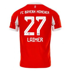 Bayern Munich Konrad Laimer #27 Cheap Home Stadium Shirt 2025-26 Mens Sale