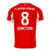 Bayern Munich Leon Goretzka #8 Cheap Home Stadium Shirt 2025-26 Mens Sale