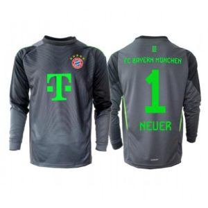 Bayern Munich Manuel Neuer #1 Goalkeeper Cheap Away Stadium Shirt 2025-26 Long Sleeve