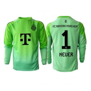 Bayern Munich Manuel Neuer #1 Goalkeeper Cheap Home Stadium Shirt 2025-26 Long Sleeve