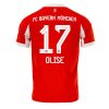 Bayern Munich Michael Olise #17 Cheap Home Stadium Shirt 2025-26 Mens Sale