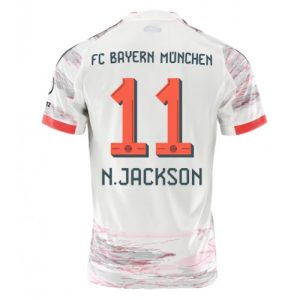 Bayern Munich Nicolas Jackson #11 Cheap Away Stadium Shirt 2025-26 Mens Sale