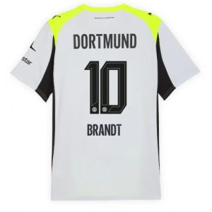 Borussia Dortmund Julian Brandt #10 Cheap Away Stadium Shirt 2025-26 for Sale