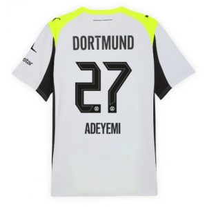 Borussia Dortmund Karim Adeyemi #27 Cheap Away Stadium Shirt 2025-26 for Sale