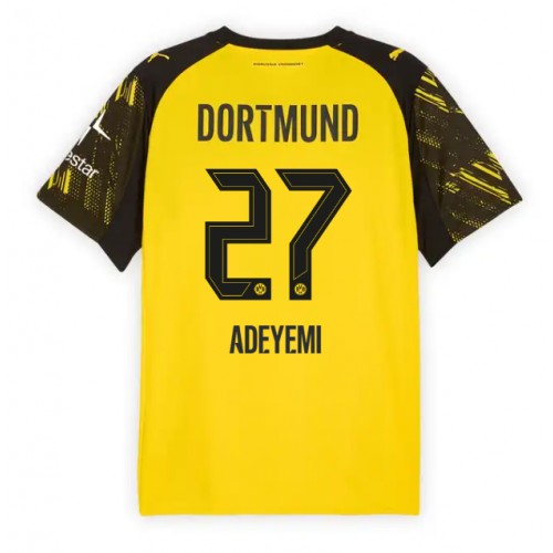 Borussia Dortmund Karim Adeyemi #27 Cheap Home Stadium Shirt 2025-26 for Sale