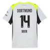 Borussia Dortmund Maximilian Beier #14 Cheap Away Stadium Shirt 2025-26 for Sale