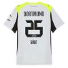 Borussia Dortmund Niklas Sule #25 Cheap Away Stadium Shirt 2025-26 for Sale