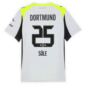 Borussia Dortmund Niklas Sule #25 Cheap Away Stadium Shirt 2025-26 for Sale