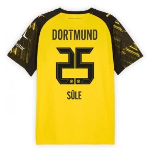 Borussia Dortmund Niklas Sule #25 Cheap Home Stadium Shirt 2025-26 for Sale