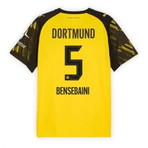 Borussia Dortmund Ramy Bensebaini #5 Cheap Home Stadium Shirt 2025-26 for Sale