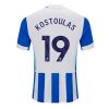 Brighton Charalampos Kostoulas #19 Cheap Home Stadium Shirt 2025-26 UK Sale