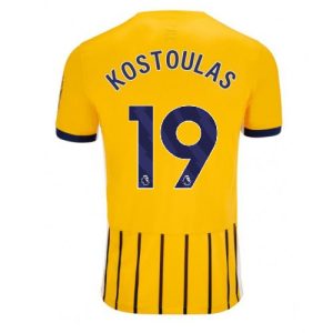 Brighton Charalampos Kostoulas #19 Cheap Third Stadium Shirt 2025-26 UK Sale
