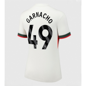 Chelsea Alejandro Garnacho #49 Cheap Away Stadium Shirt for Women 2025-26 UK Sale