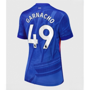 Chelsea Alejandro Garnacho #49 Cheap Home Stadium Shirt for Women 2025-26 UK Sale