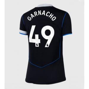 Chelsea Alejandro Garnacho #49 Cheap Third Stadium Shirt for Women 2025-26 UK Sale
