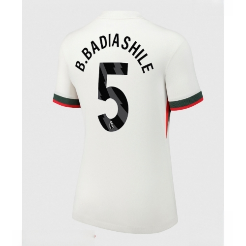Chelsea Benoit Badiashile #5 Cheap Away Stadium Shirt for Women 2025-26 UK Sale