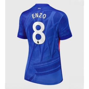 Chelsea Enzo Fernandez #8 Cheap Home Stadium Shirt for Women 2025-26 UK Sale