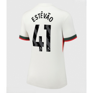 Chelsea Estevao Willian #41 Cheap Away Stadium Shirt for Women 2025-26 UK Sale