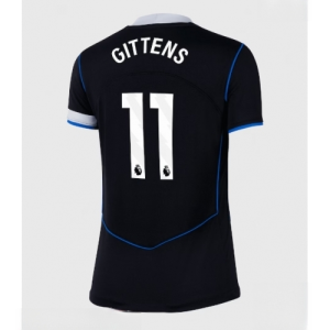 Chelsea Jamie Gittens #11 Cheap Third Stadium Shirt for Women 2025-26 UK Sale