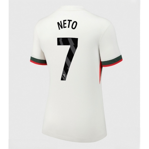 Chelsea Pedro Neto #7 Cheap Away Stadium Shirt for Women 2025-26 UK Sale