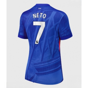 Chelsea Pedro Neto #7 Cheap Home Stadium Shirt for Women 2025-26 UK Sale